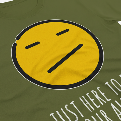 Alibi Emoji T-shirt_closeup