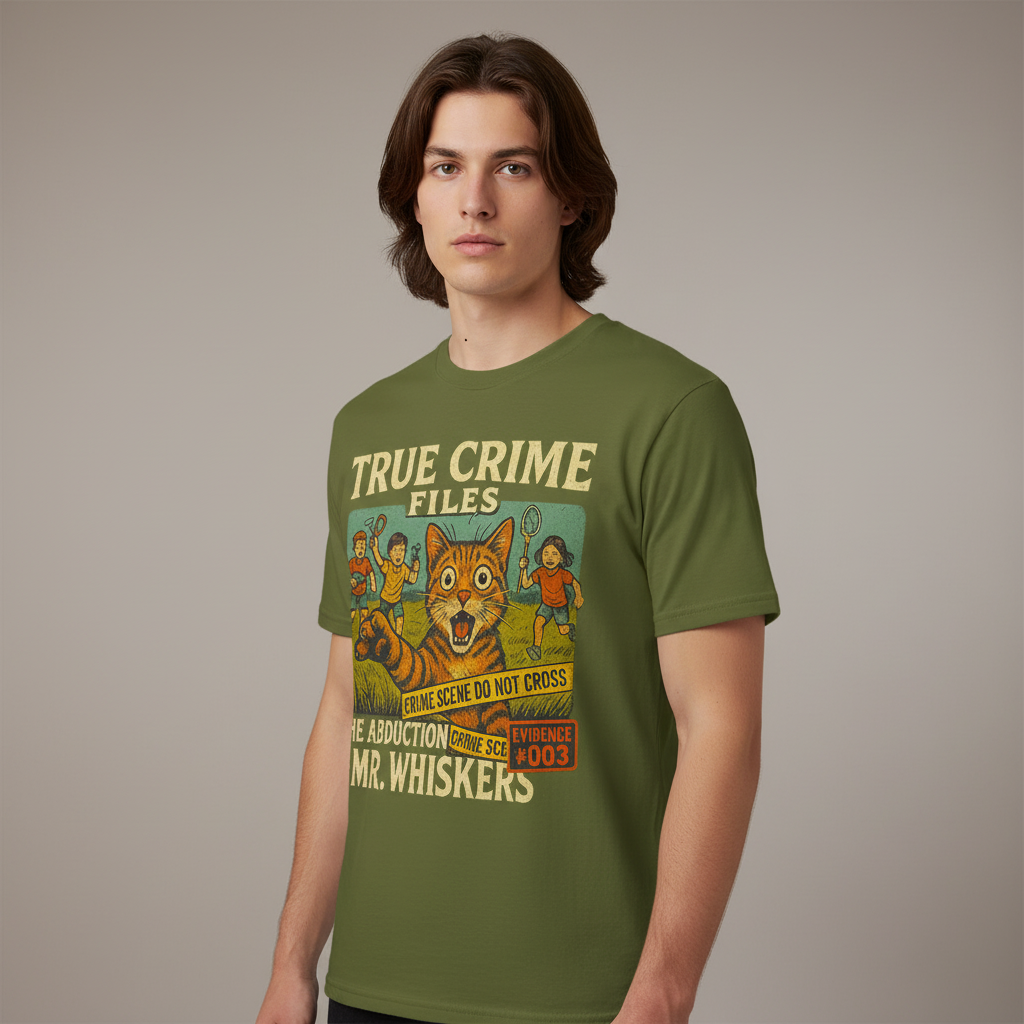 The Abduction of Mr. Whiskers T-Shirt_benefit