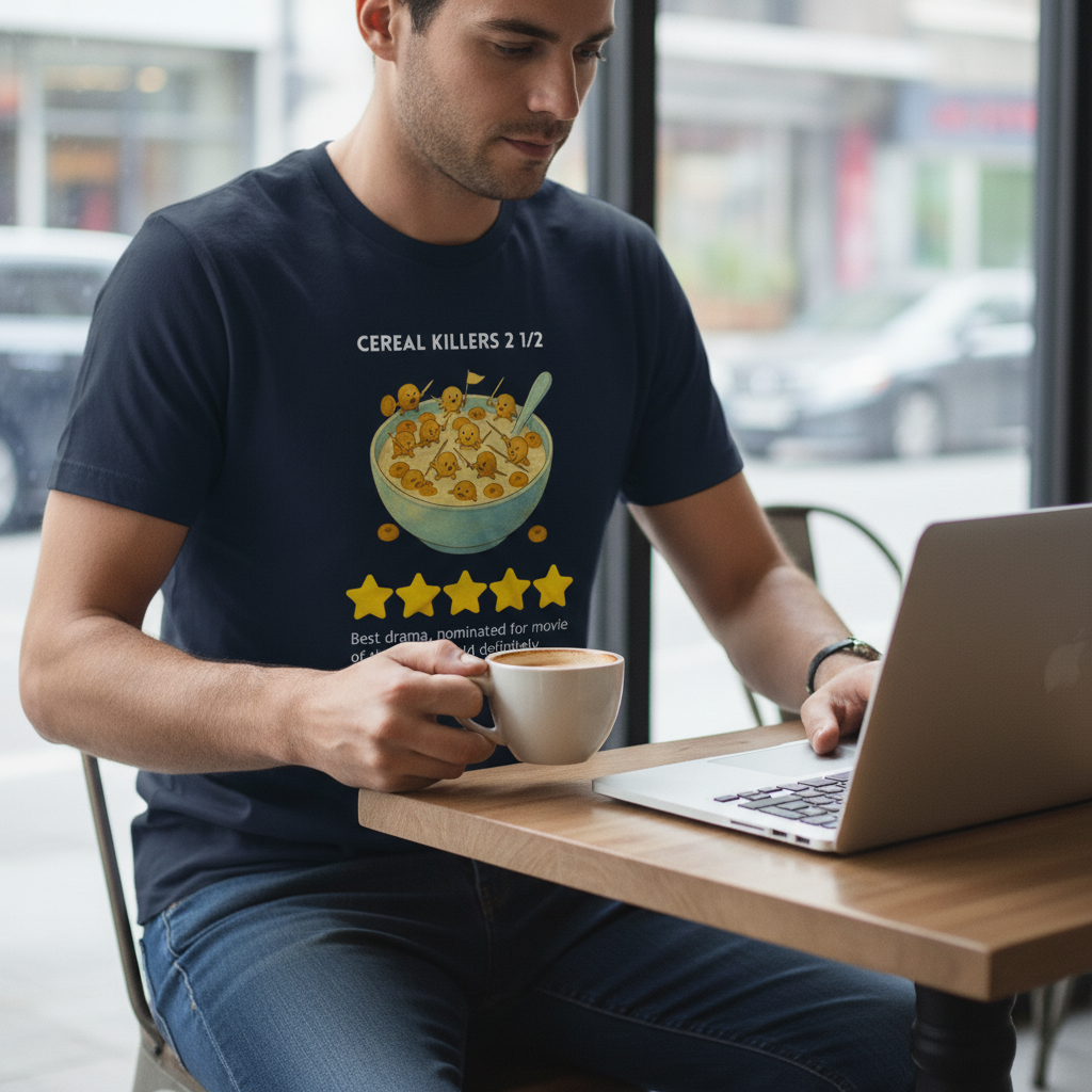 Cereal Warfare T-Shirt_use