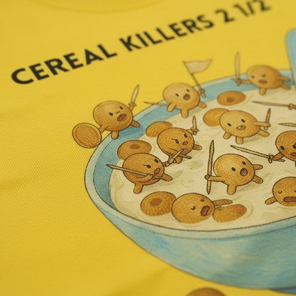 Cereal Warfare T-Shirt_closeup