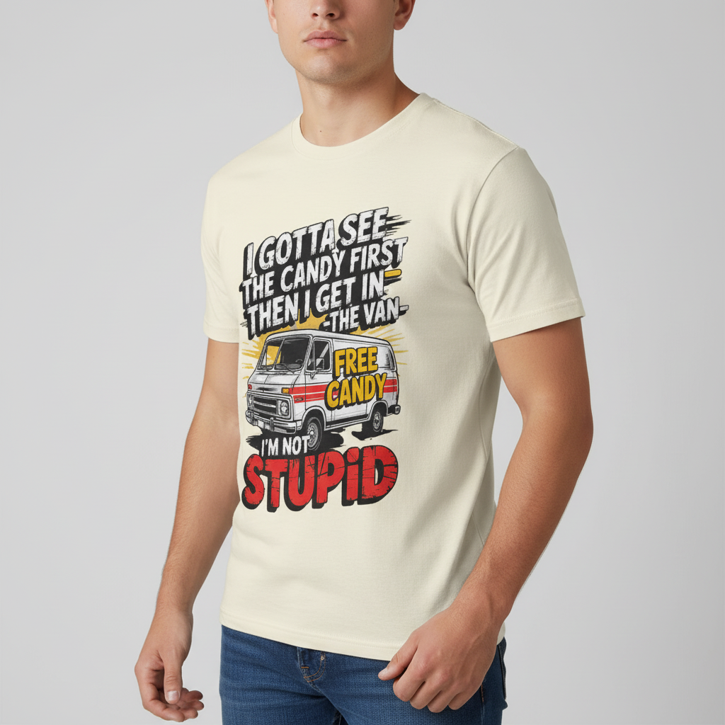 Not Stupid Candy Van T-Shirt_benefit