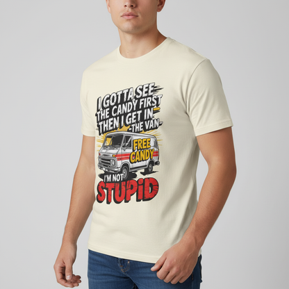 Not Stupid Candy Van T-Shirt_benefit