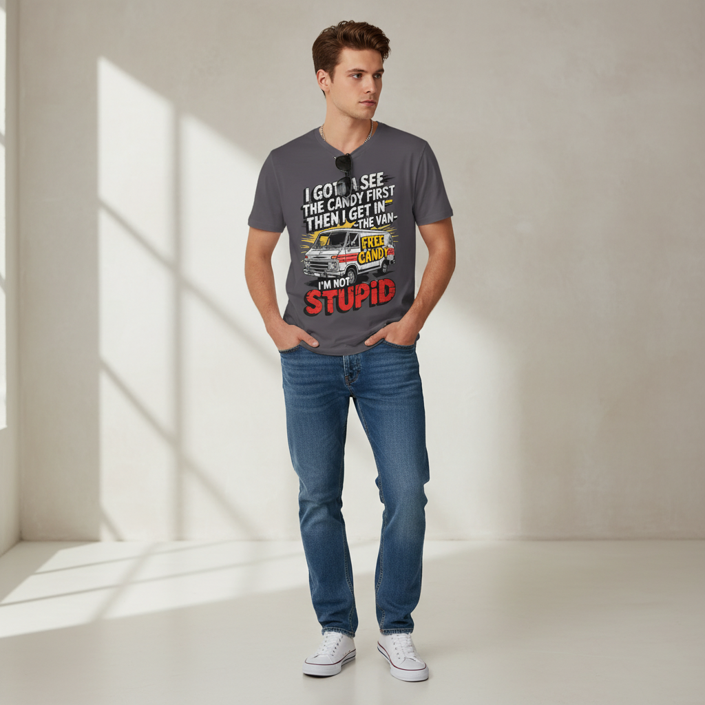 Not Stupid Candy Van T-Shirt_pairing