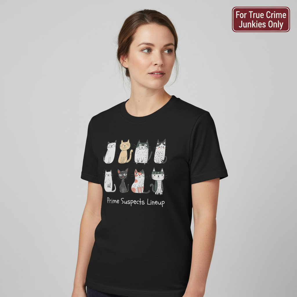 Quirky Cats Squad T-Shirt_hero