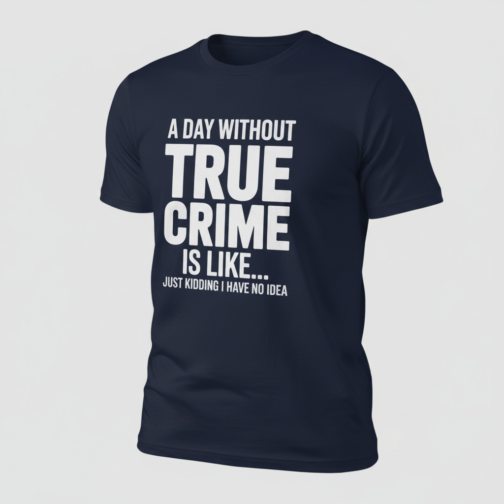 True Crime Every Day T-Shirt_space