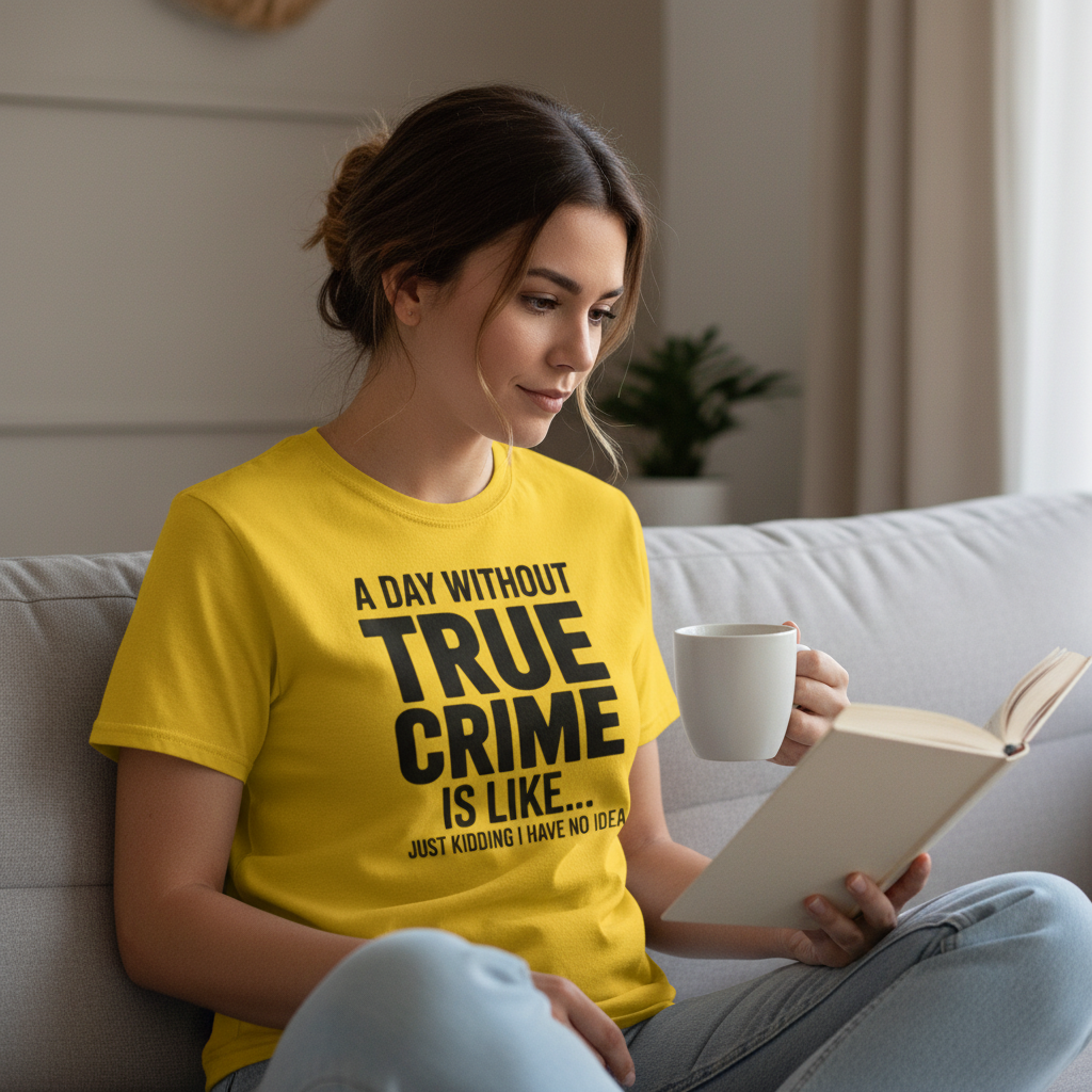 True Crime Every Day T-Shirt_use