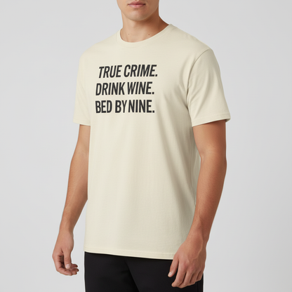 True Crime Wine Time T-Shirt_benefit