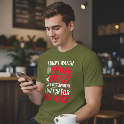 Crime Show Inspiration T-Shirt_lifestyle