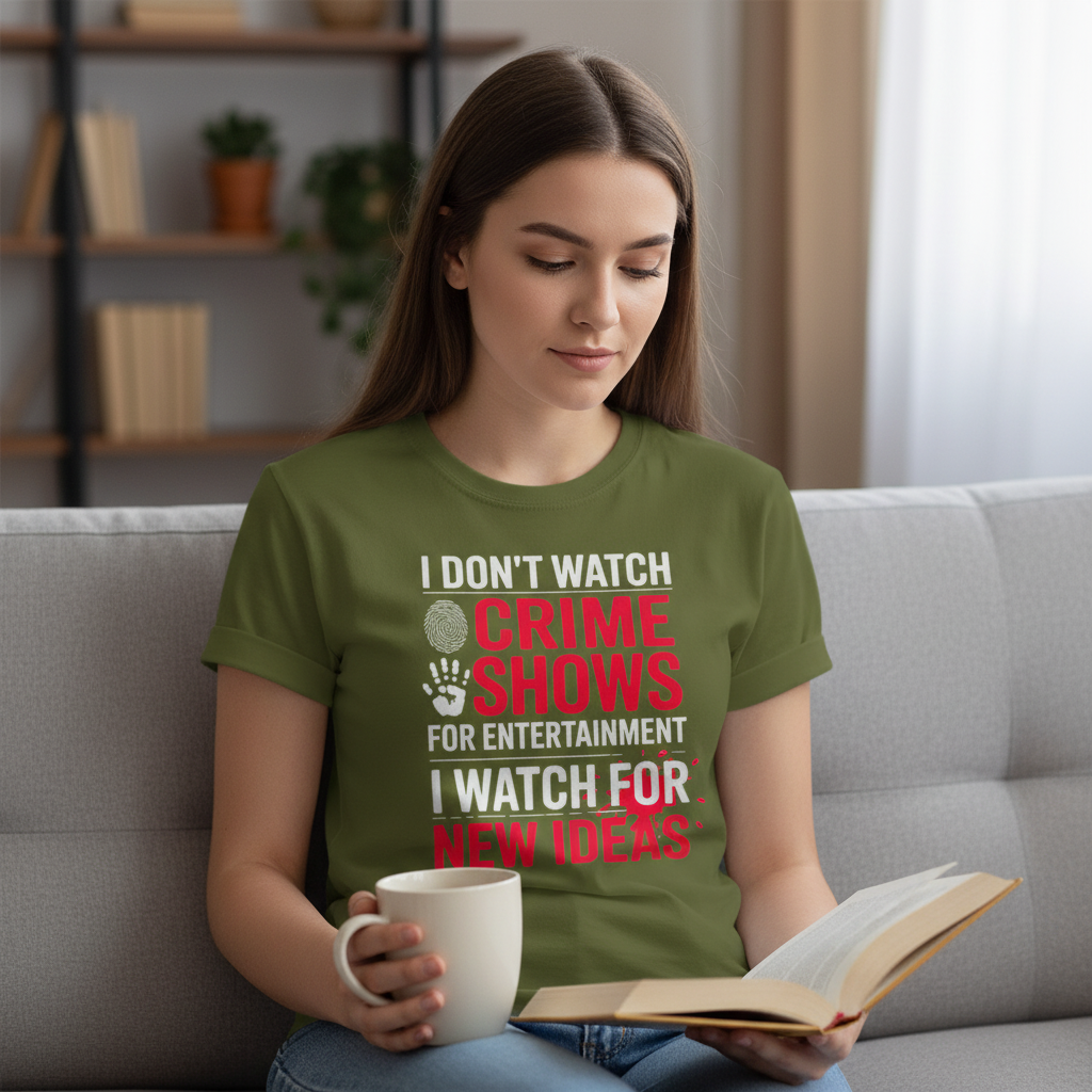 Crime Show Inspiration T-Shirt_use
