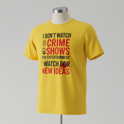 Crime Show Inspiration T-Shirt_space