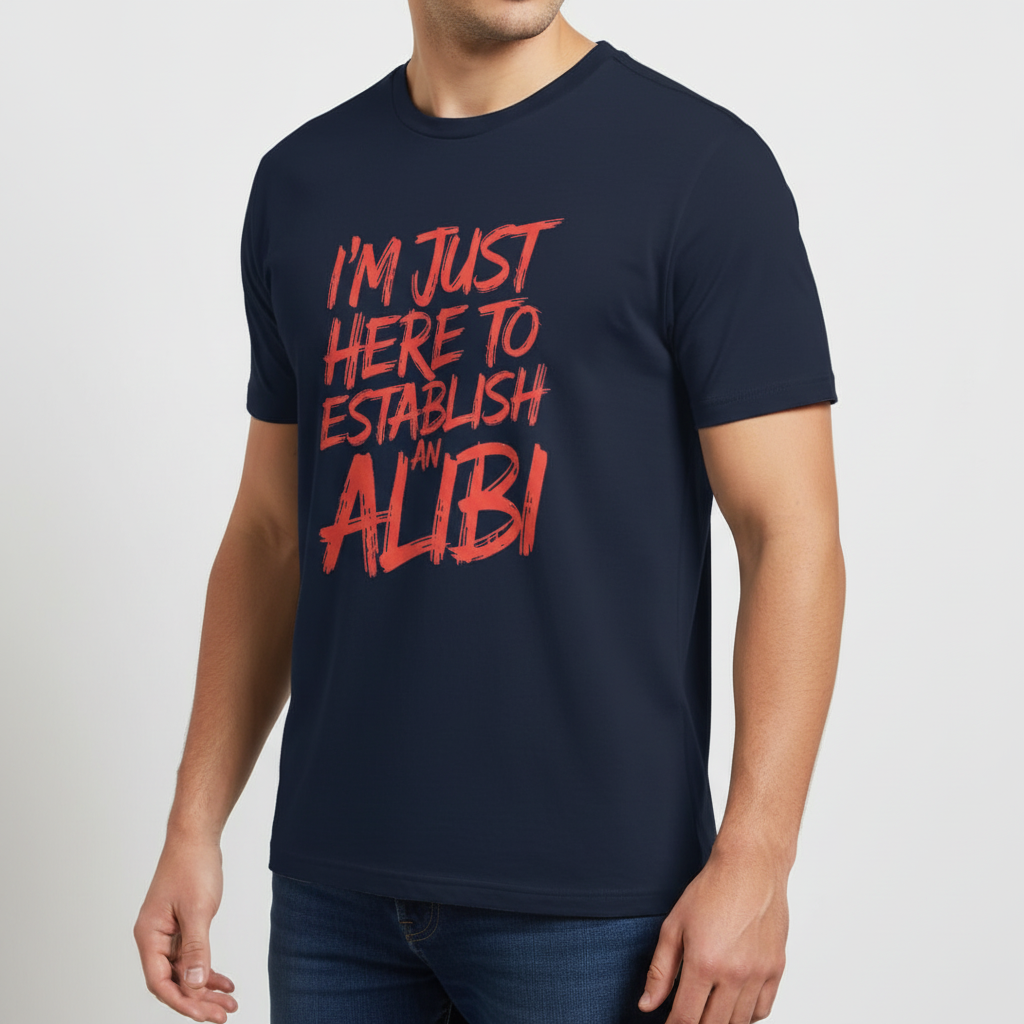 Establish an Alibi T-Shirt_benefit