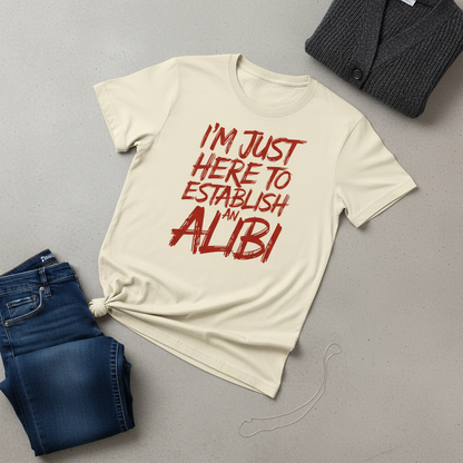 Establish an Alibi T-Shirt_pairing