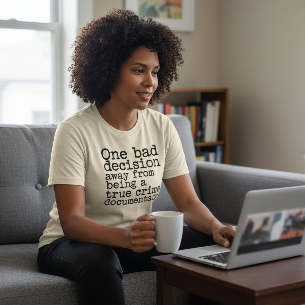 True Crime Vibes T-Shirt_use