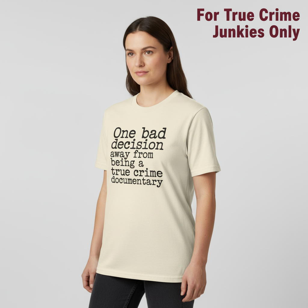 True Crime Vibes T-Shirt_hero