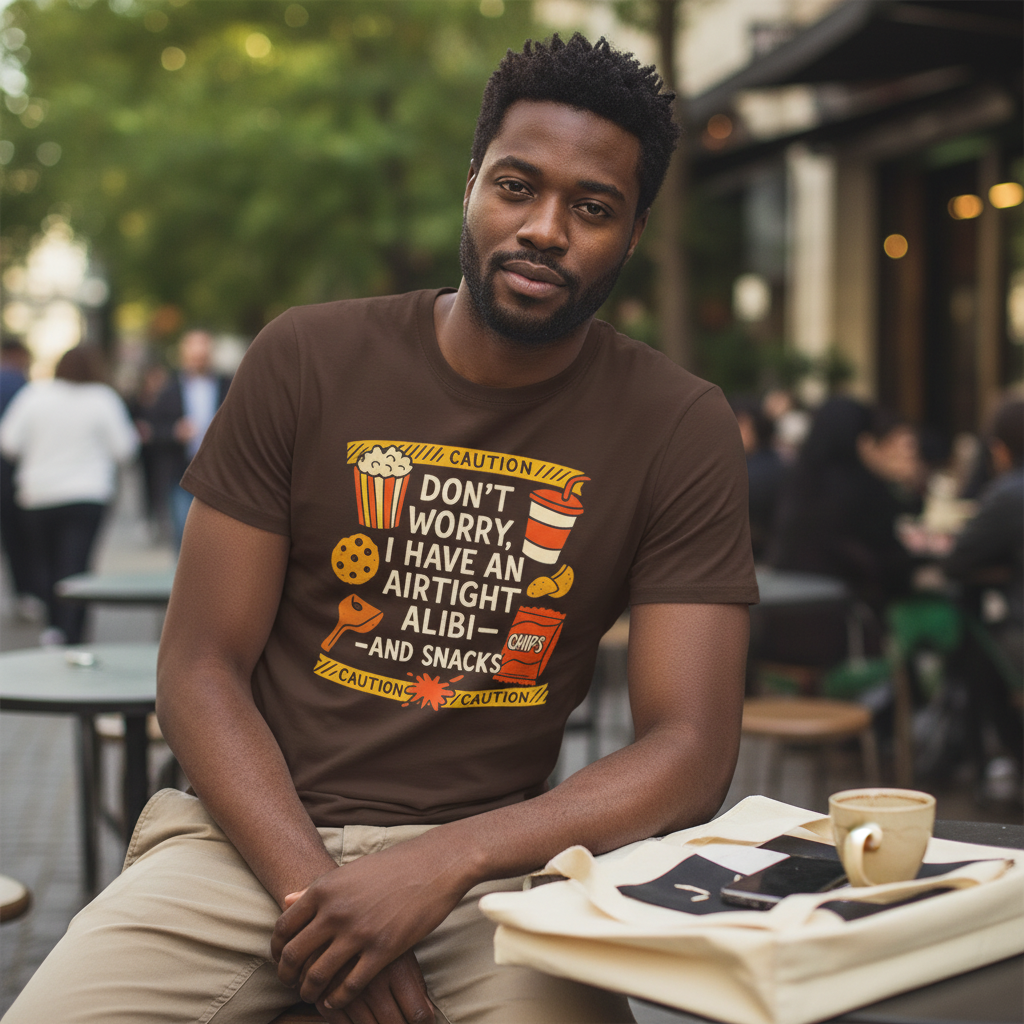 Airtight Alibi Snack T-Shirt_lifestyle