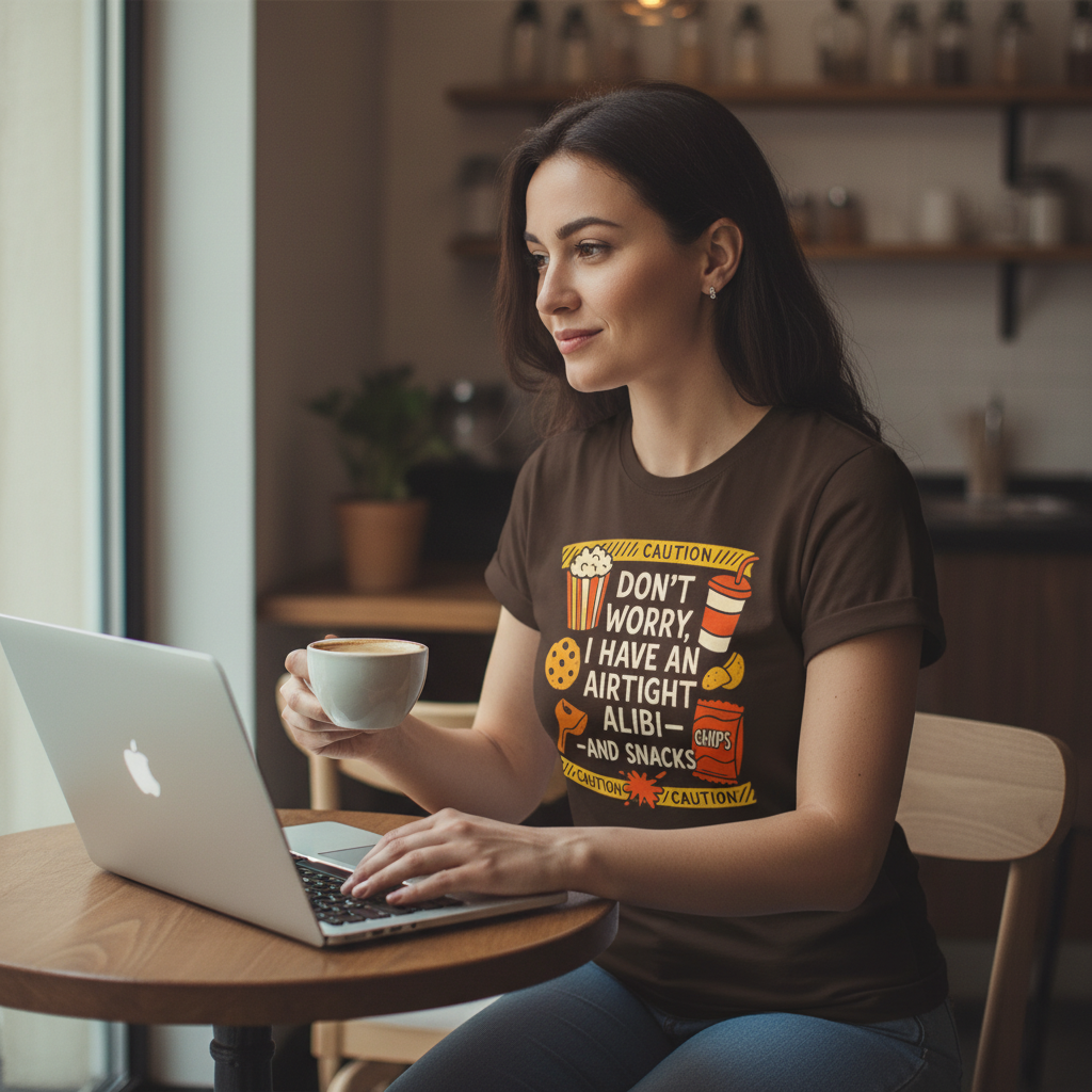 Airtight Alibi Snack T-Shirt_use