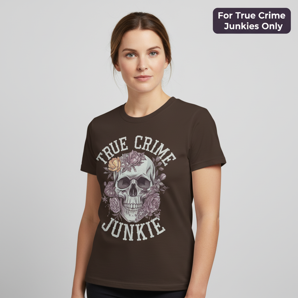 True Crime Junkie T-Shirt_hero
