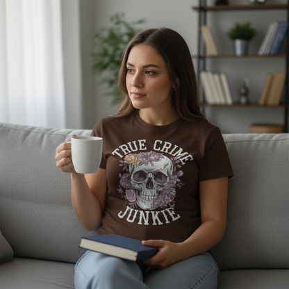 True Crime Junkie T-Shirt_use