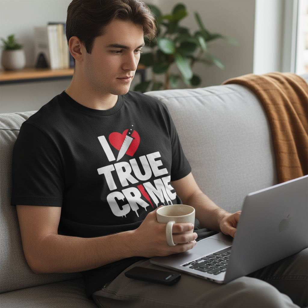 I Love True Crime T-Shirt_use