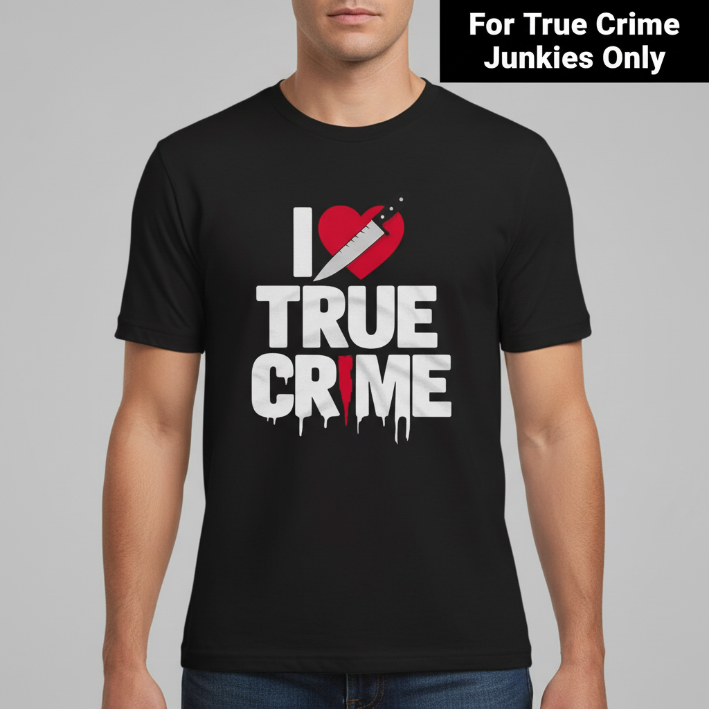I Love True Crime T-Shirt_hero