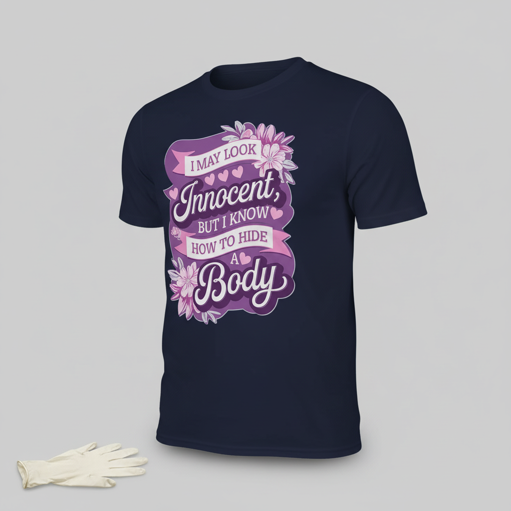 Innocent But Deadly T-Shirt_space