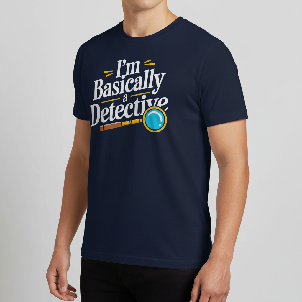 Basically a Detective T-Shirt_benefit