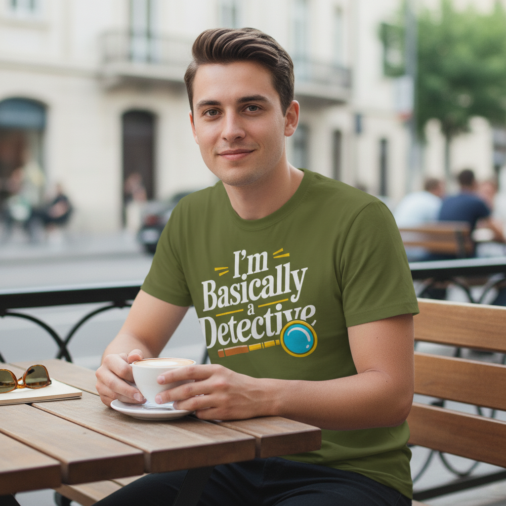 Basically a Detective T-Shirt_lifestyle