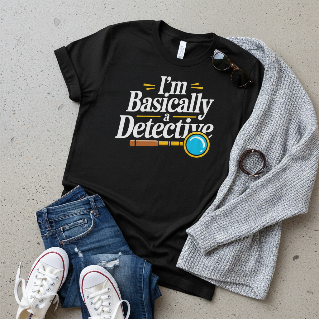 Basically a Detective T-Shirt_pairing