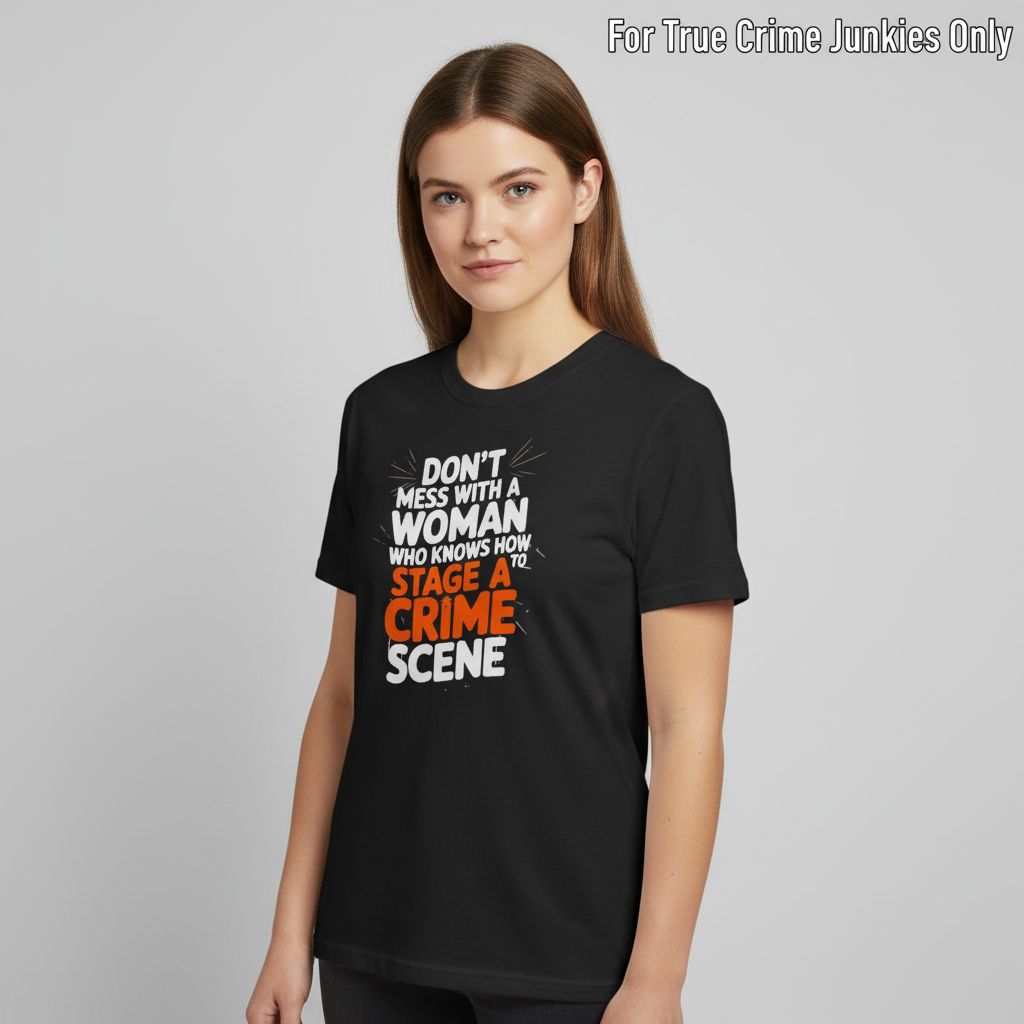 Staging a Crime Scene T-Shirt_hero