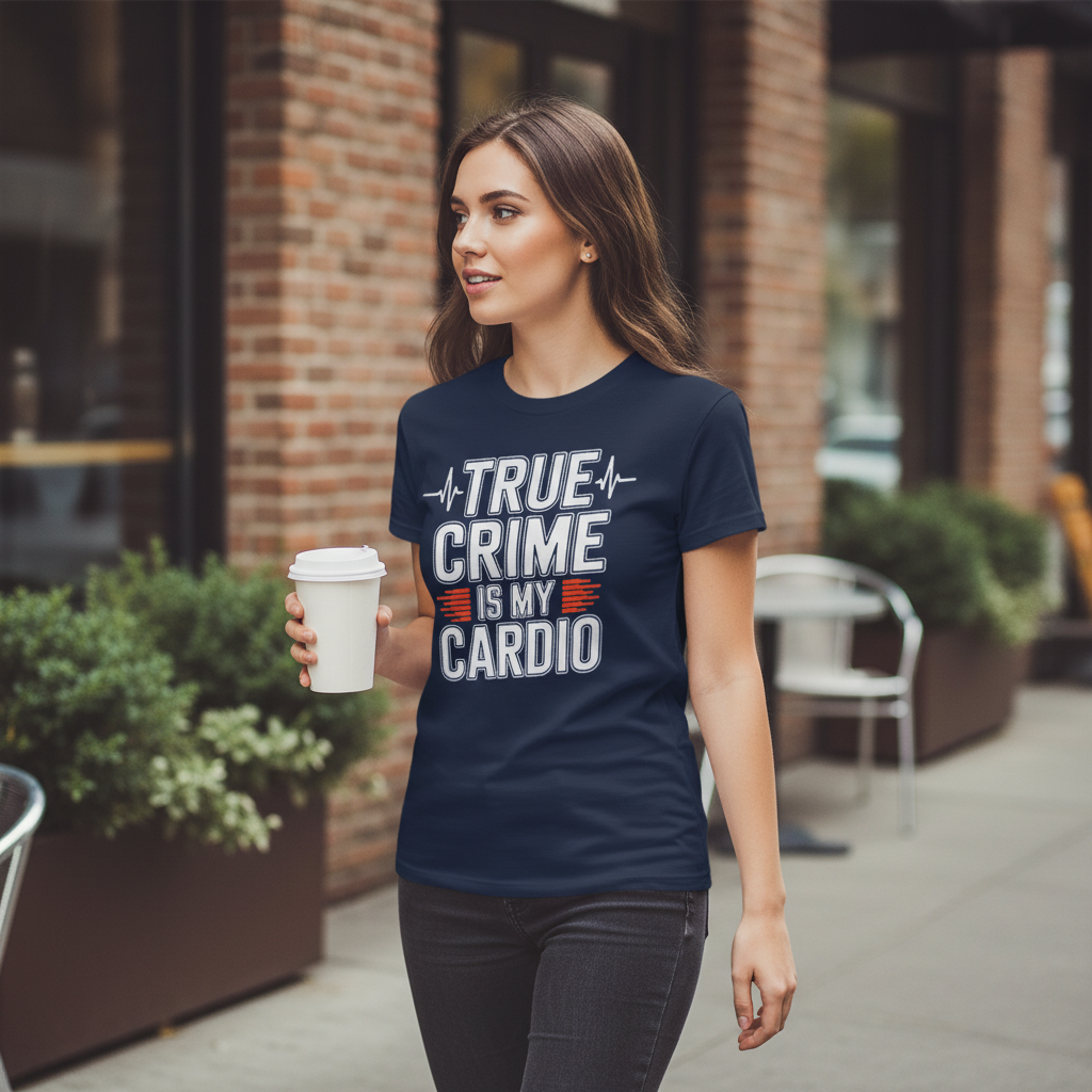 True Crime Cardio T-Shirt_use