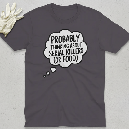 Serial Killers and Snacks T-Shirt_space