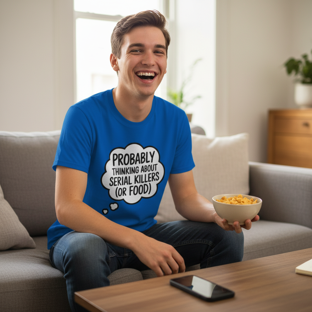 Serial Killers and Snacks T-Shirt_use