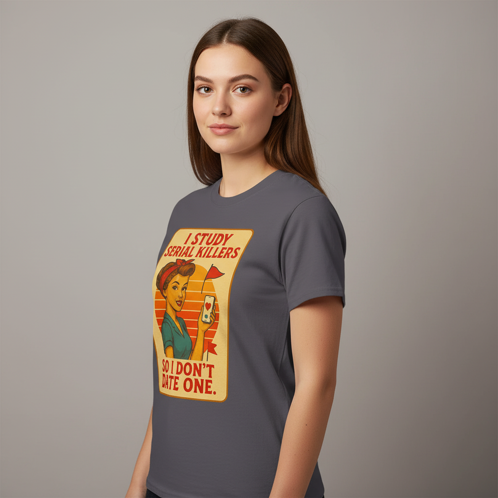 Serial Killer Red Flag T-Shirt_space