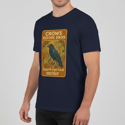 Crows Before Bros T-Shirt_benefit