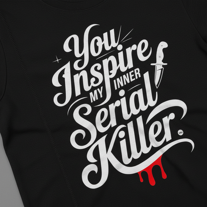 Inner Serial Killer T-Shirt_closeup