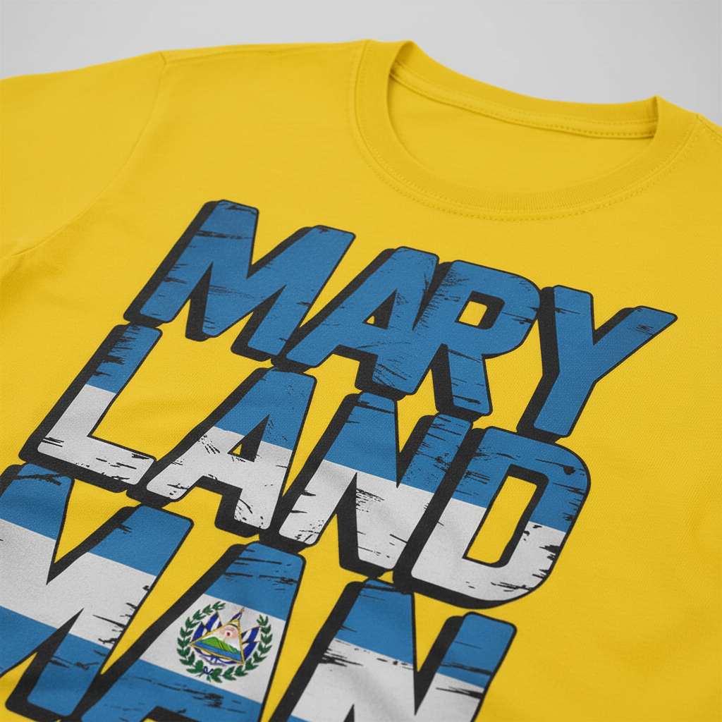 Maryland Man T-Shirt_closeup