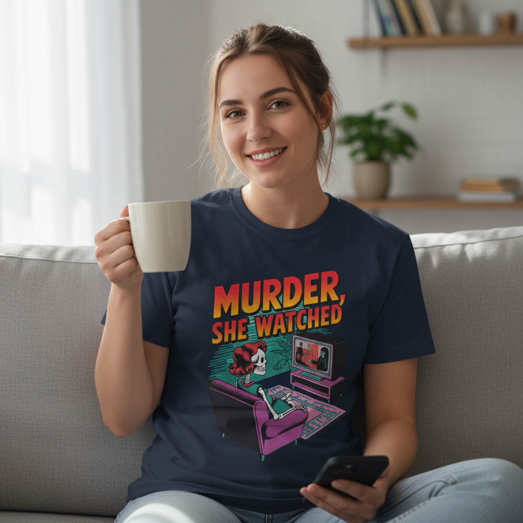 Murder She Watched T-Shirt_use
