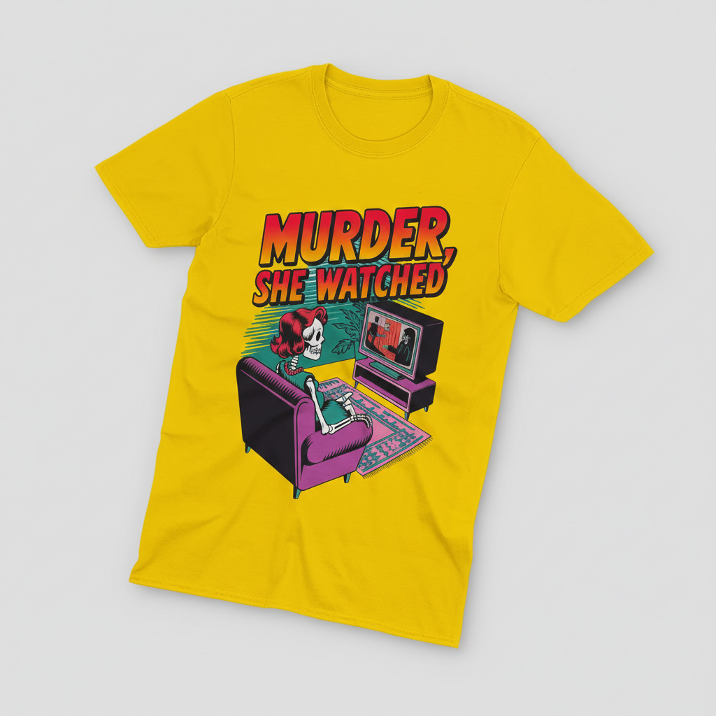 Murder She Watched T-Shirt_space