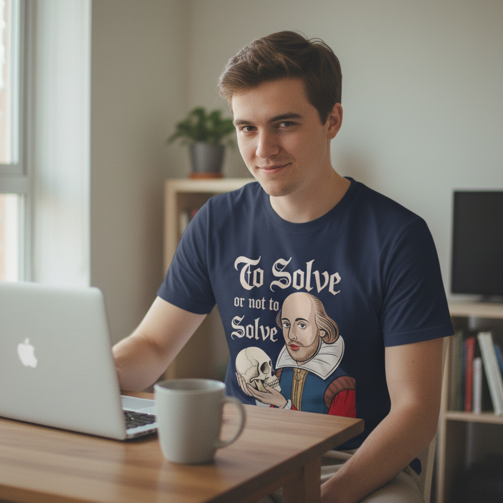 To Solve or Not To Solve T-Shirt_use