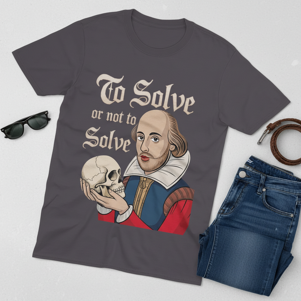 To Solve or Not To Solve T-Shirt_pairing