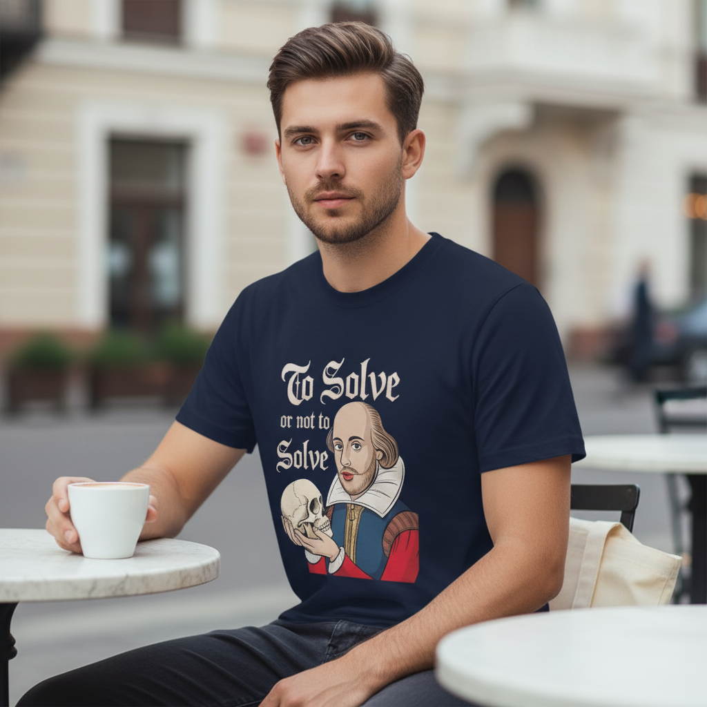 To Solve or Not To Solve T-Shirt_lifestyle