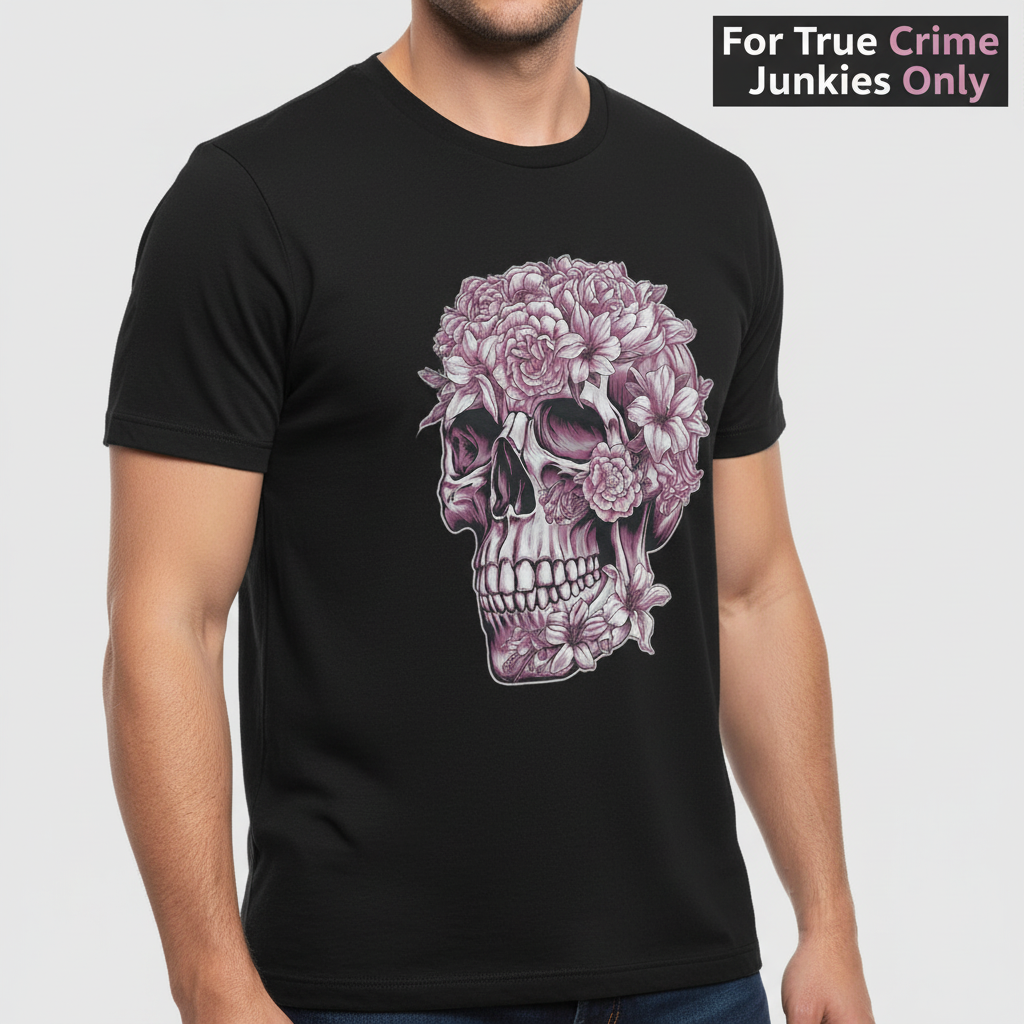 Floral Skull Bloom T-Shirt_hero