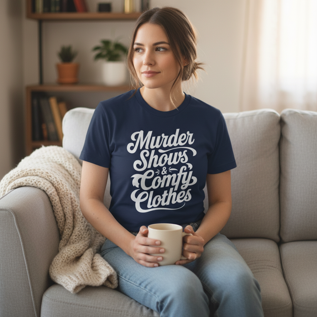 Murder Shows & Comfy Clothes T-Shirt_use