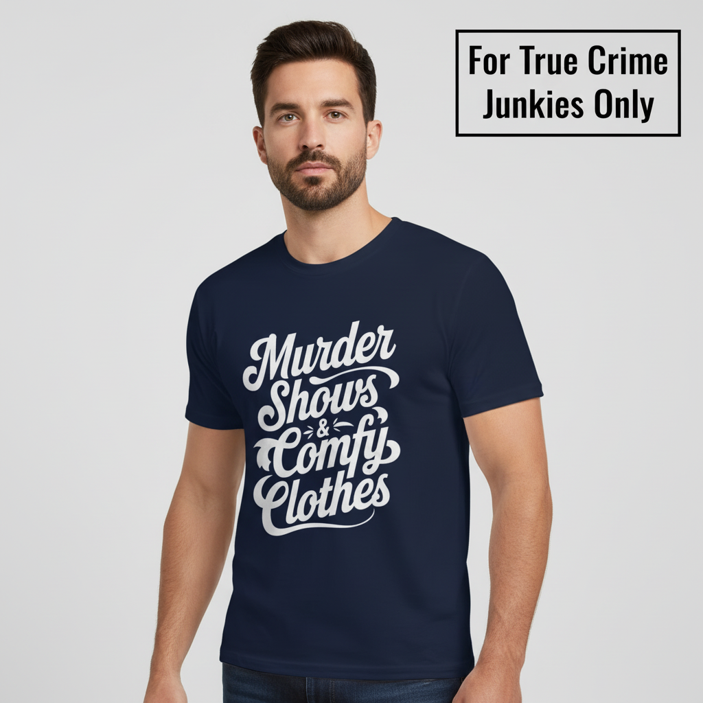 Murder Shows & Comfy Clothes T-Shirt_hero