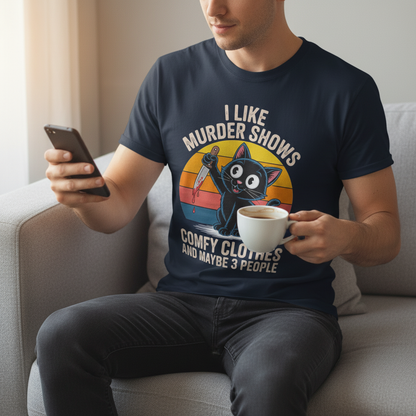 Murder Shows & Cats T-Shirt_use