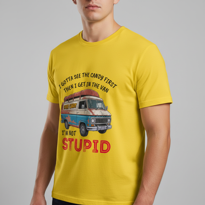 Not Stupid Candy Van T-Shirt_benefit