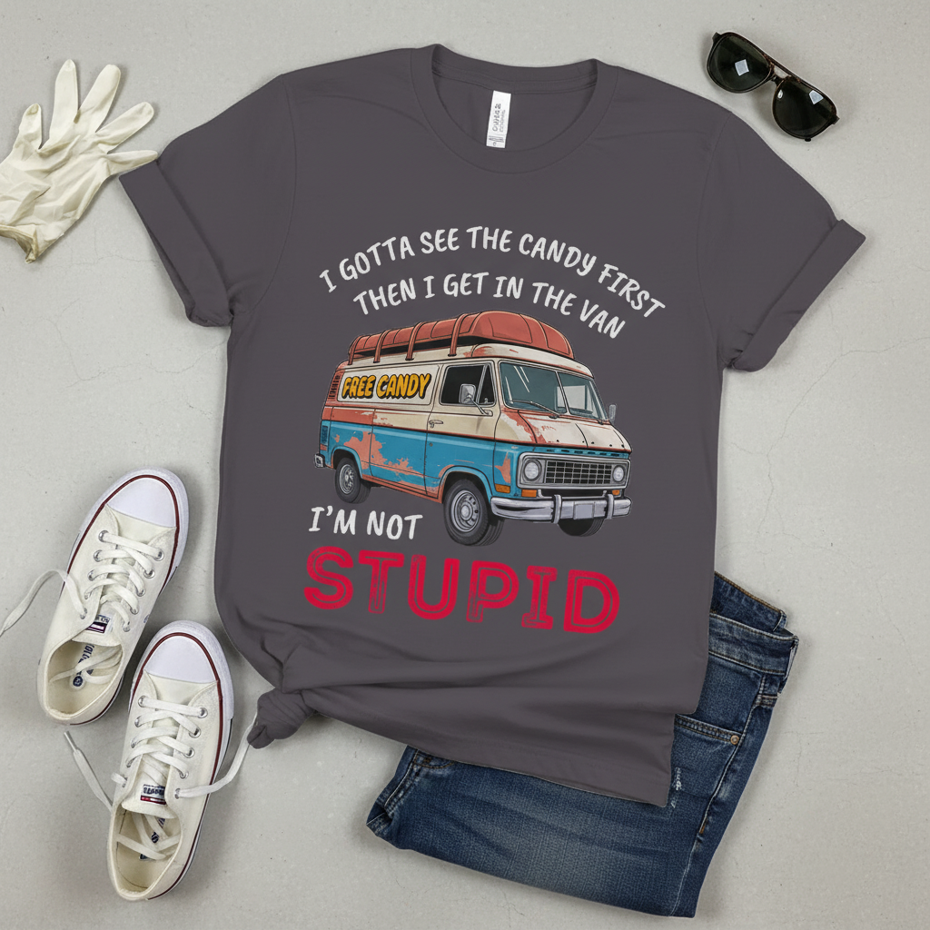 Not Stupid Candy Van T-Shirt_pairing