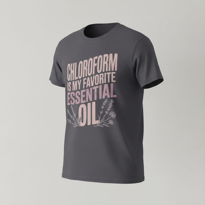 Chloroform Essential Oil T-Shirt_space