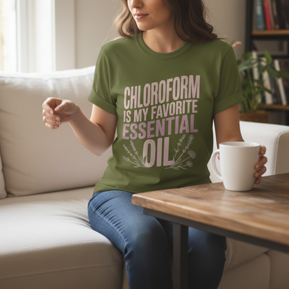 Chloroform Essential Oil T-Shirt_use