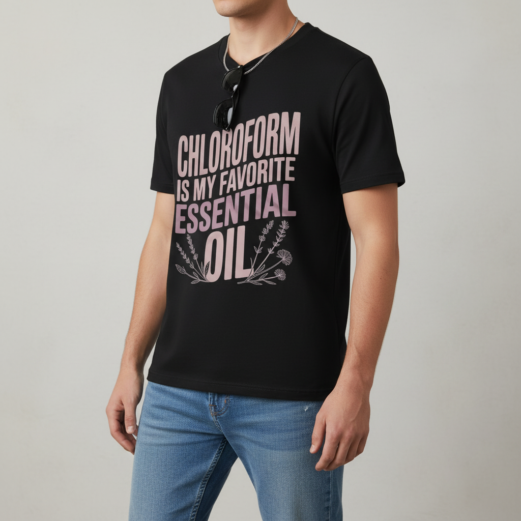 Chloroform Essential Oil T-Shirt_pairing